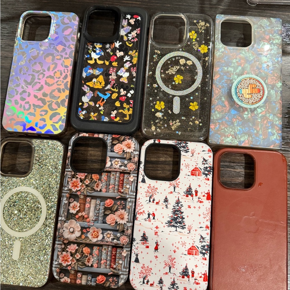 iPhone 14 Pro Max Stylish Phone Case Set
